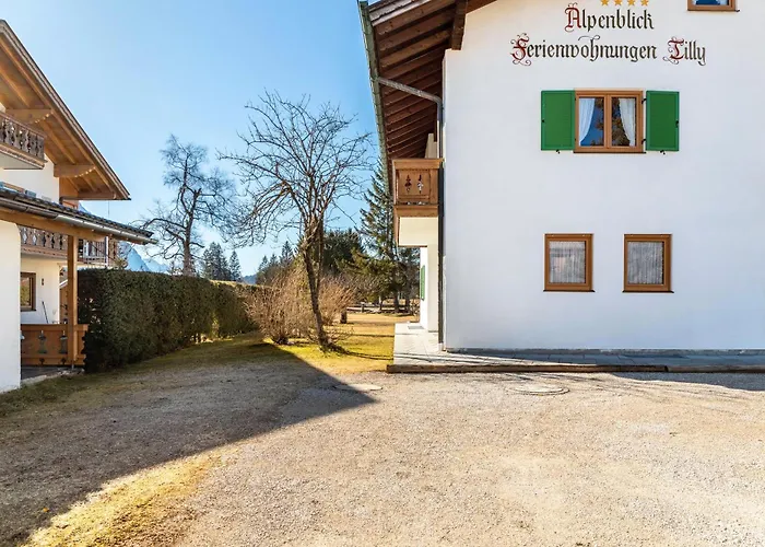 Alpenblick Tilly - Lautersee 3 Διαμέρισμα Krün